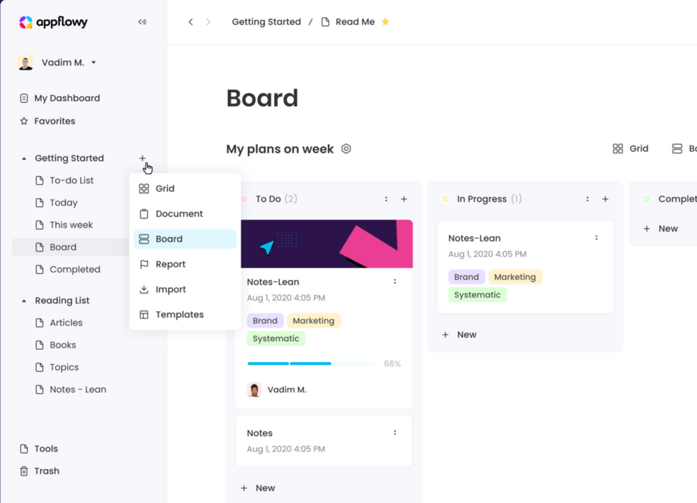 AppFlowyan Open source Collaborative Note-taking for Creative Teams (Notion.ai alternative)