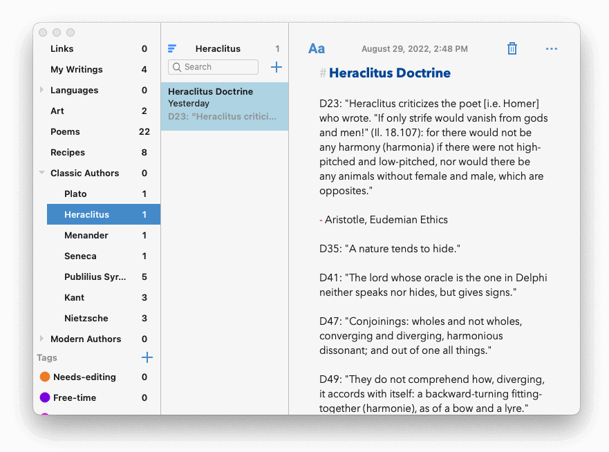 NotesFast and beautiful note-taking app written in C++.